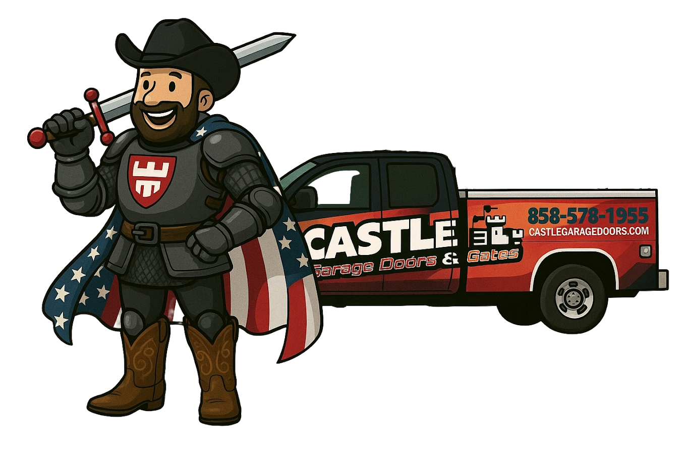 Castle Knight mascot