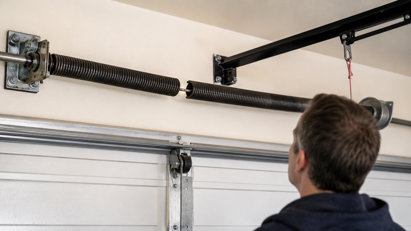 Garage door torsion spring