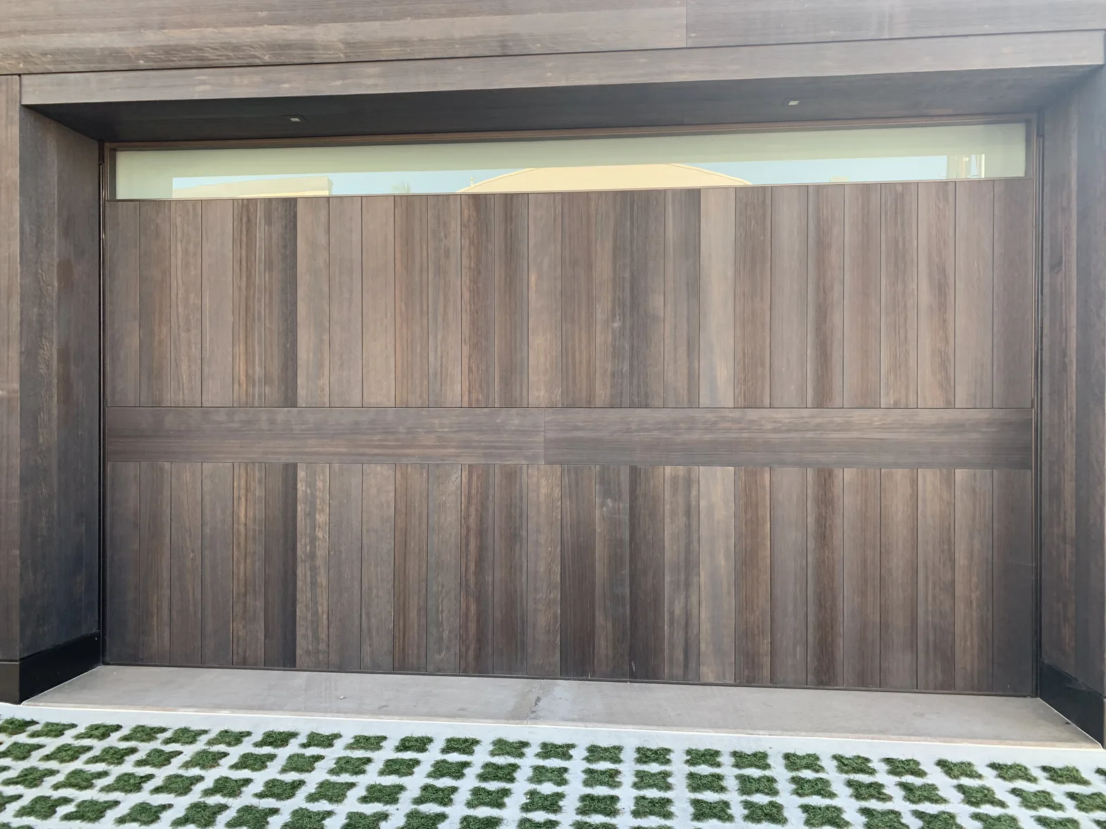 Insulated residential garage door replacement by Castle