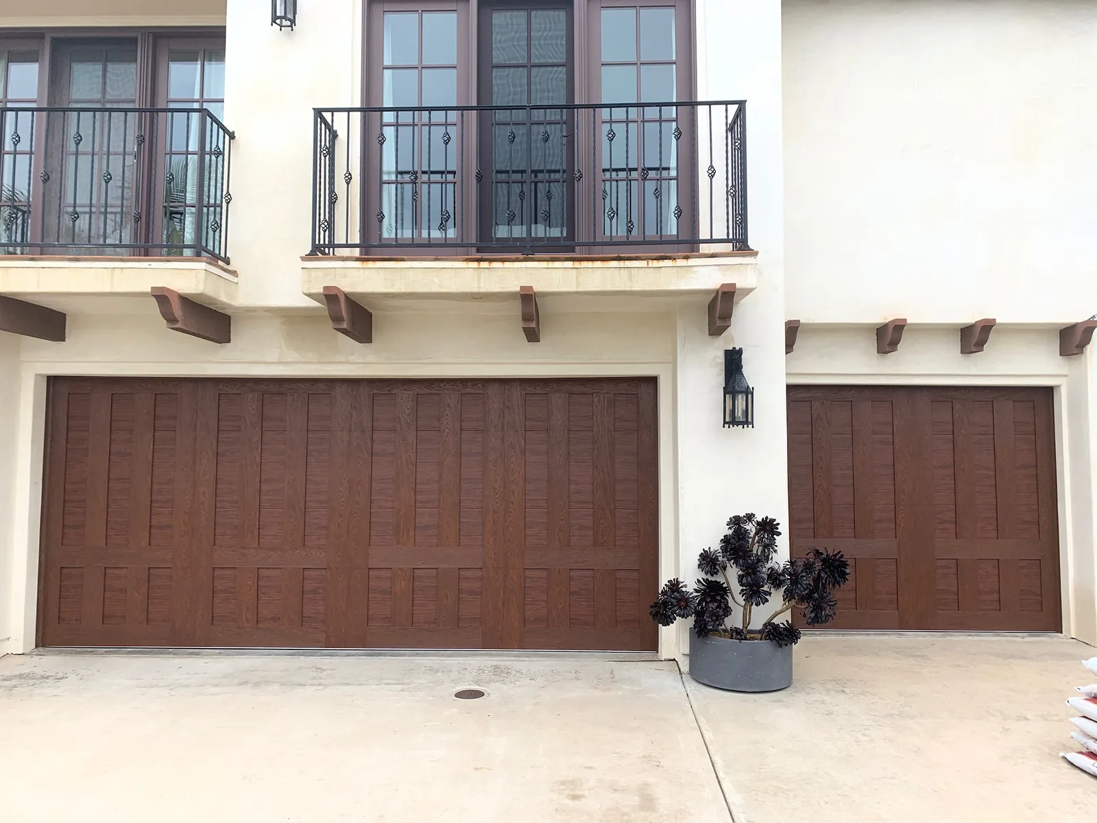 Custom insulated garage door in Murrieta, CA