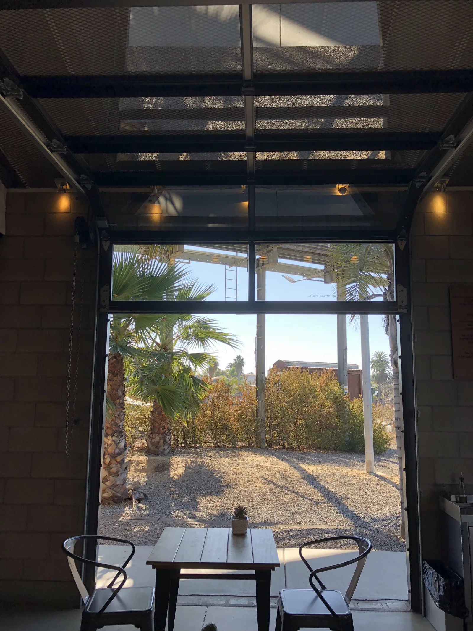 Contemporary garage door installation in North County San Diego