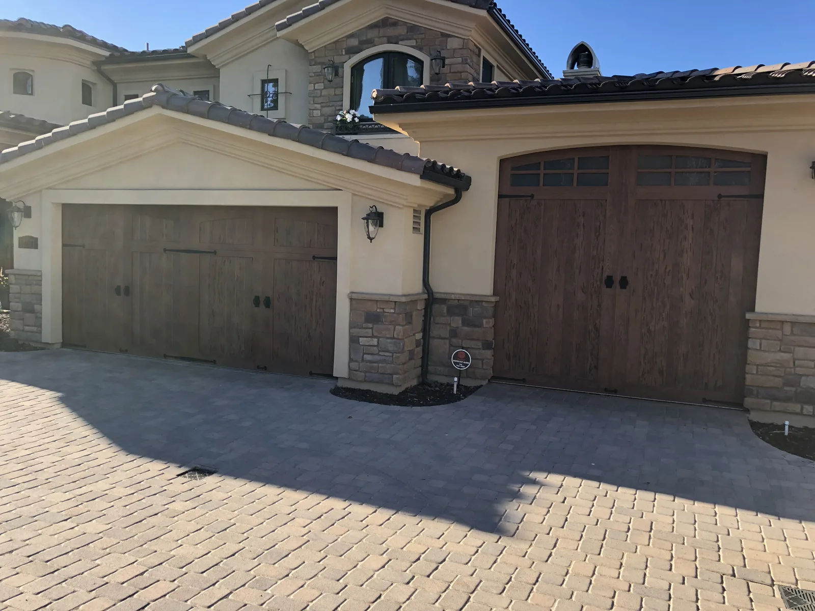 Garage door installation by Castle Garage Doors