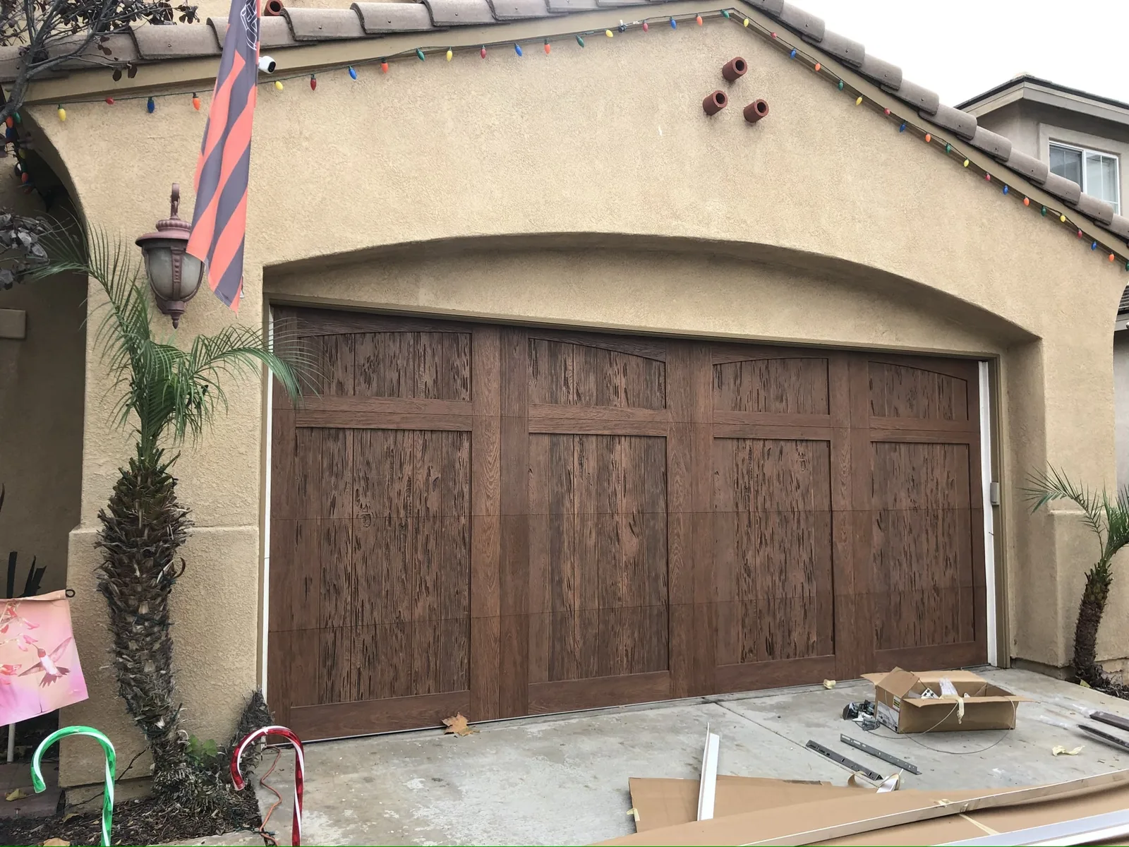 Residential garage door installation in Del Mar, CA