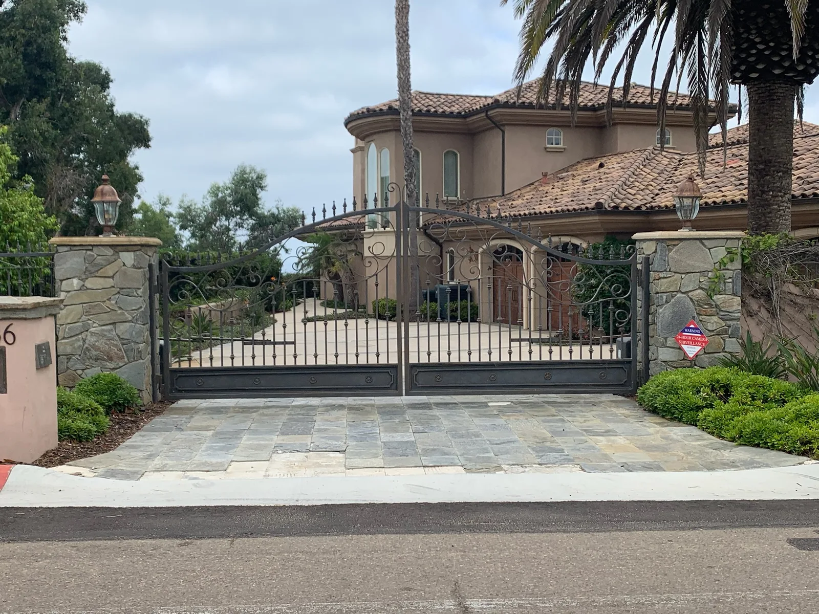 Automatic gate opener installation by Castle Garage Doors