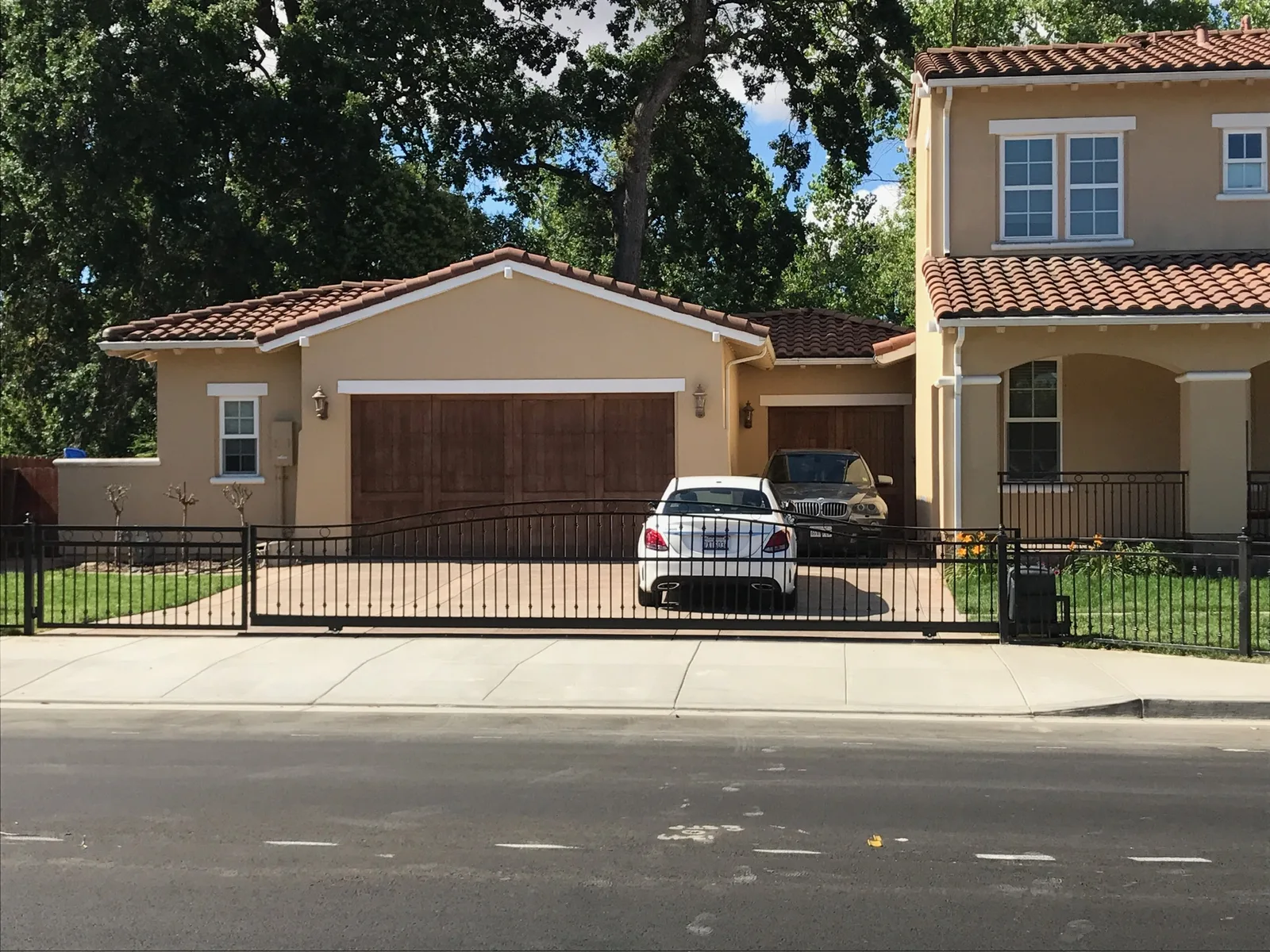 Security gate installation in San Diego County