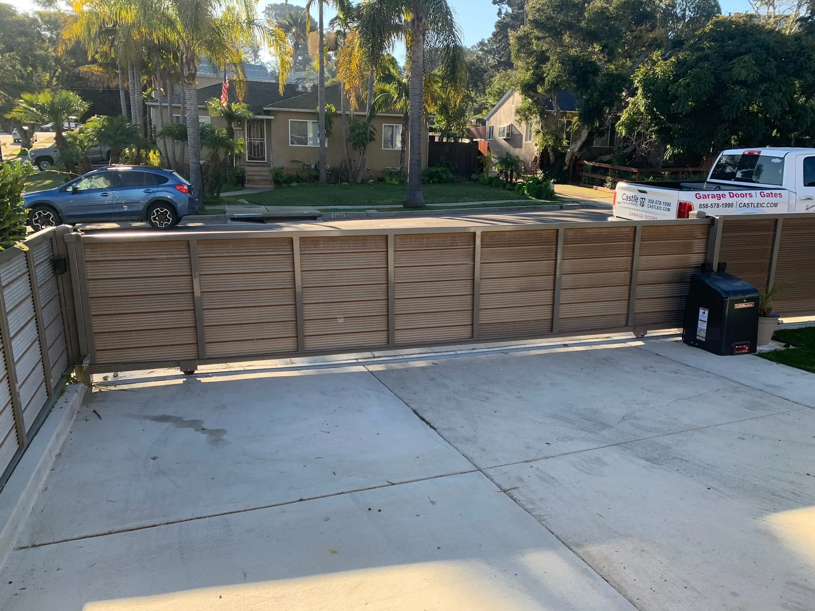 Residential gate repair and automation in San Diego County