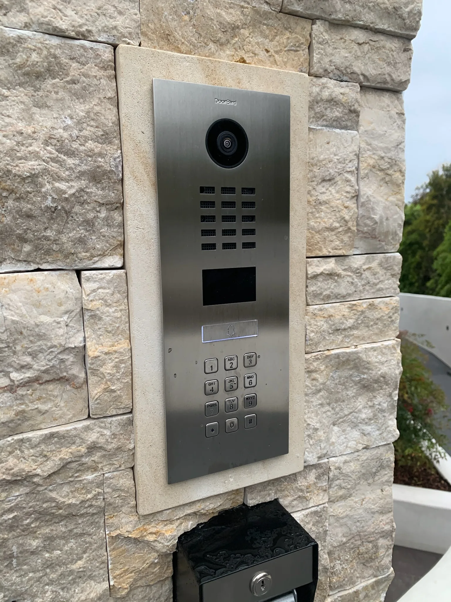Driveway gate installation with automatic opener in San Diego County
