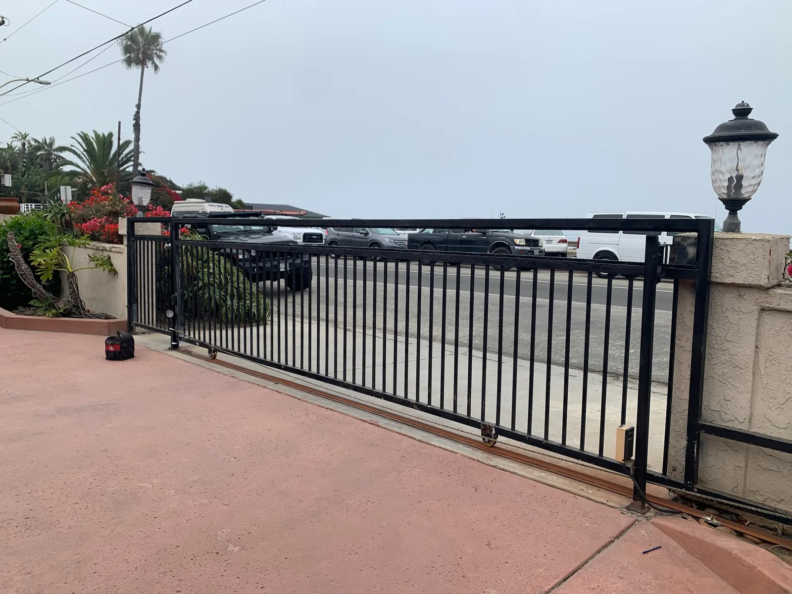 Electric gate with remote access in North County San Diego