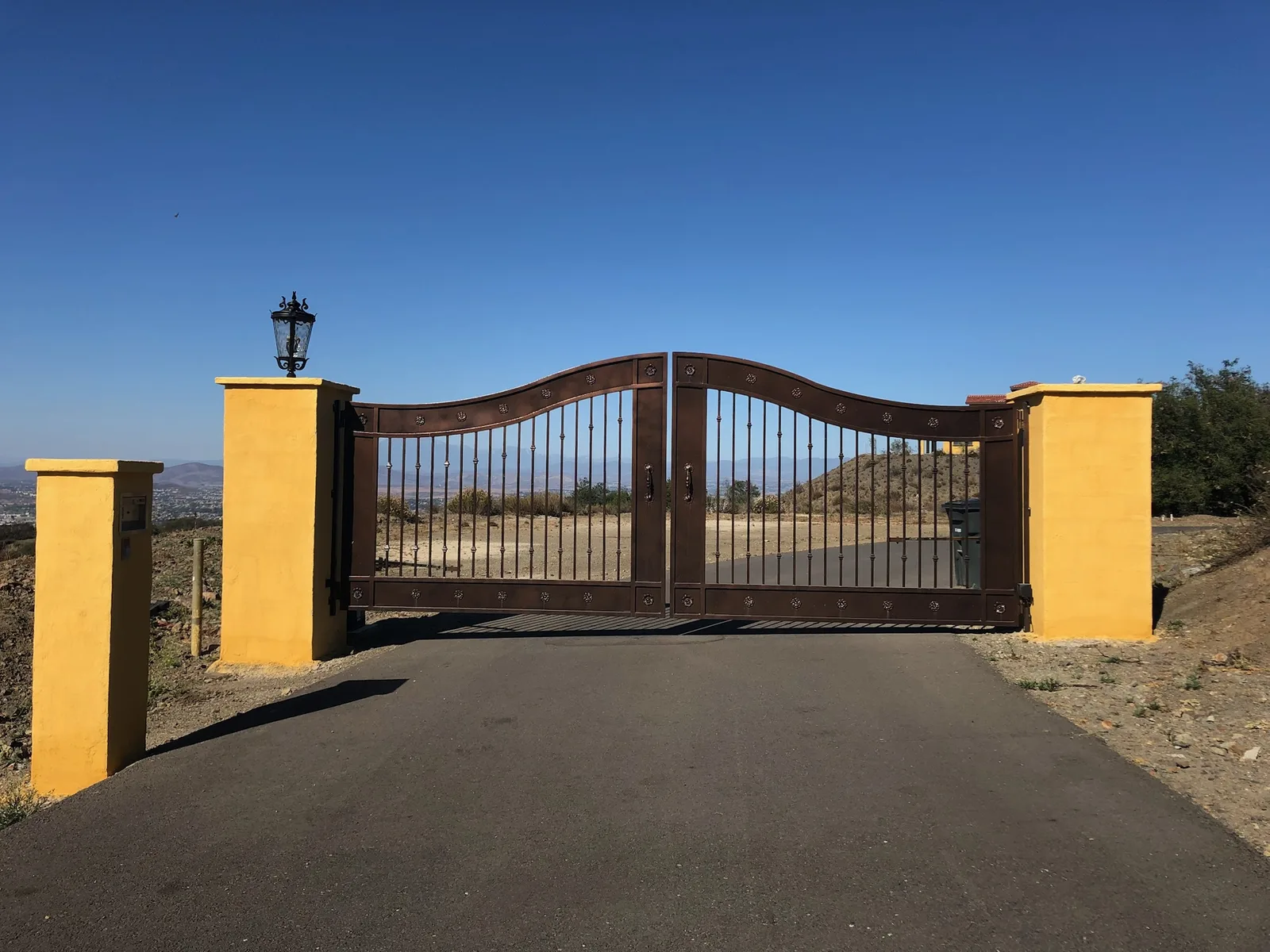 Security gate installation by Castle in San Diego