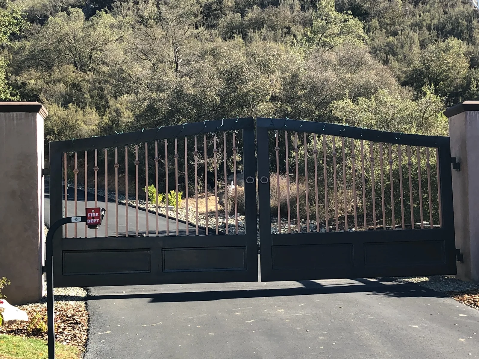 Custom gate and fence installation in San Diego County