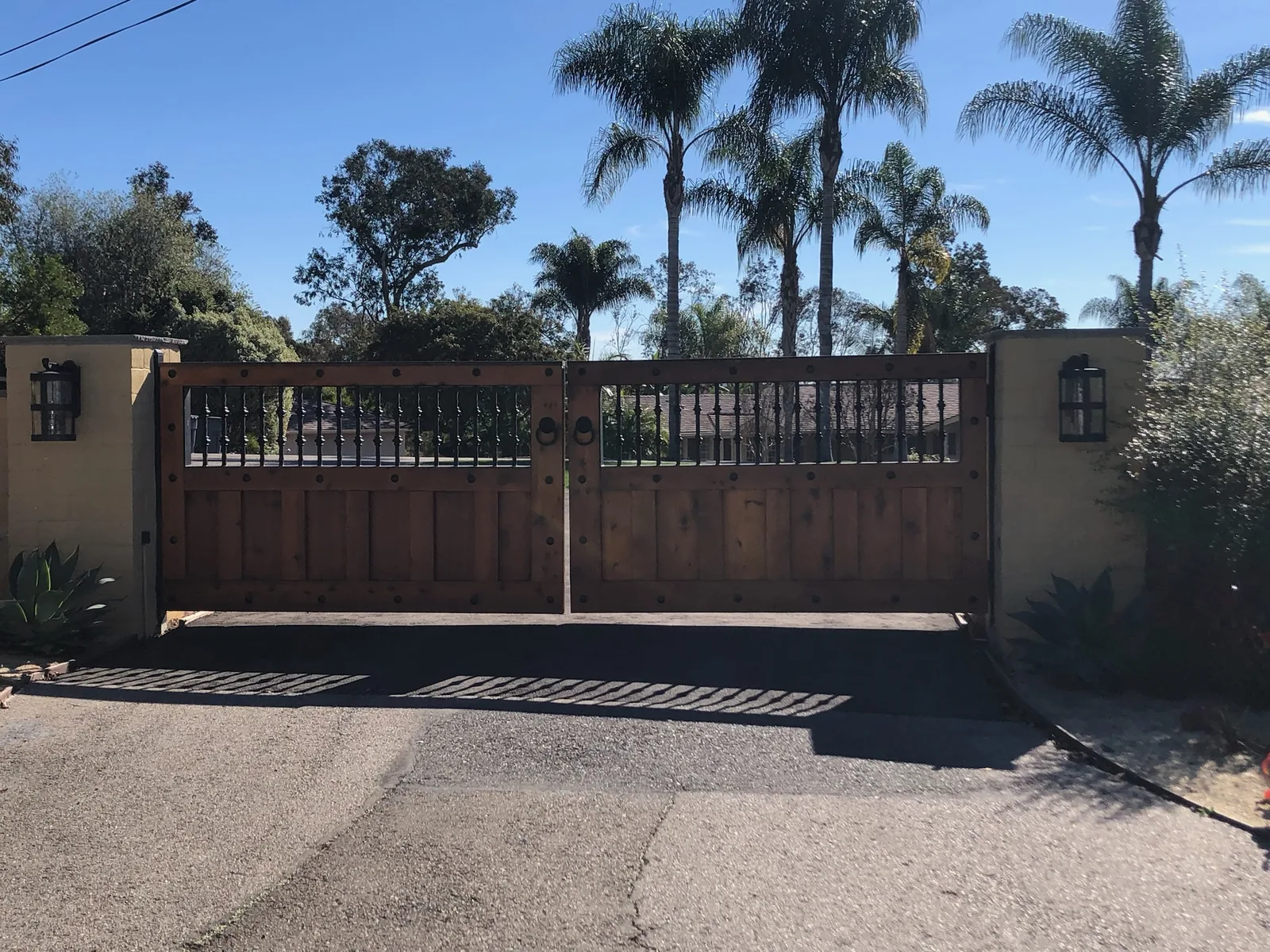 Custom ornamental gate in Temecula, CA