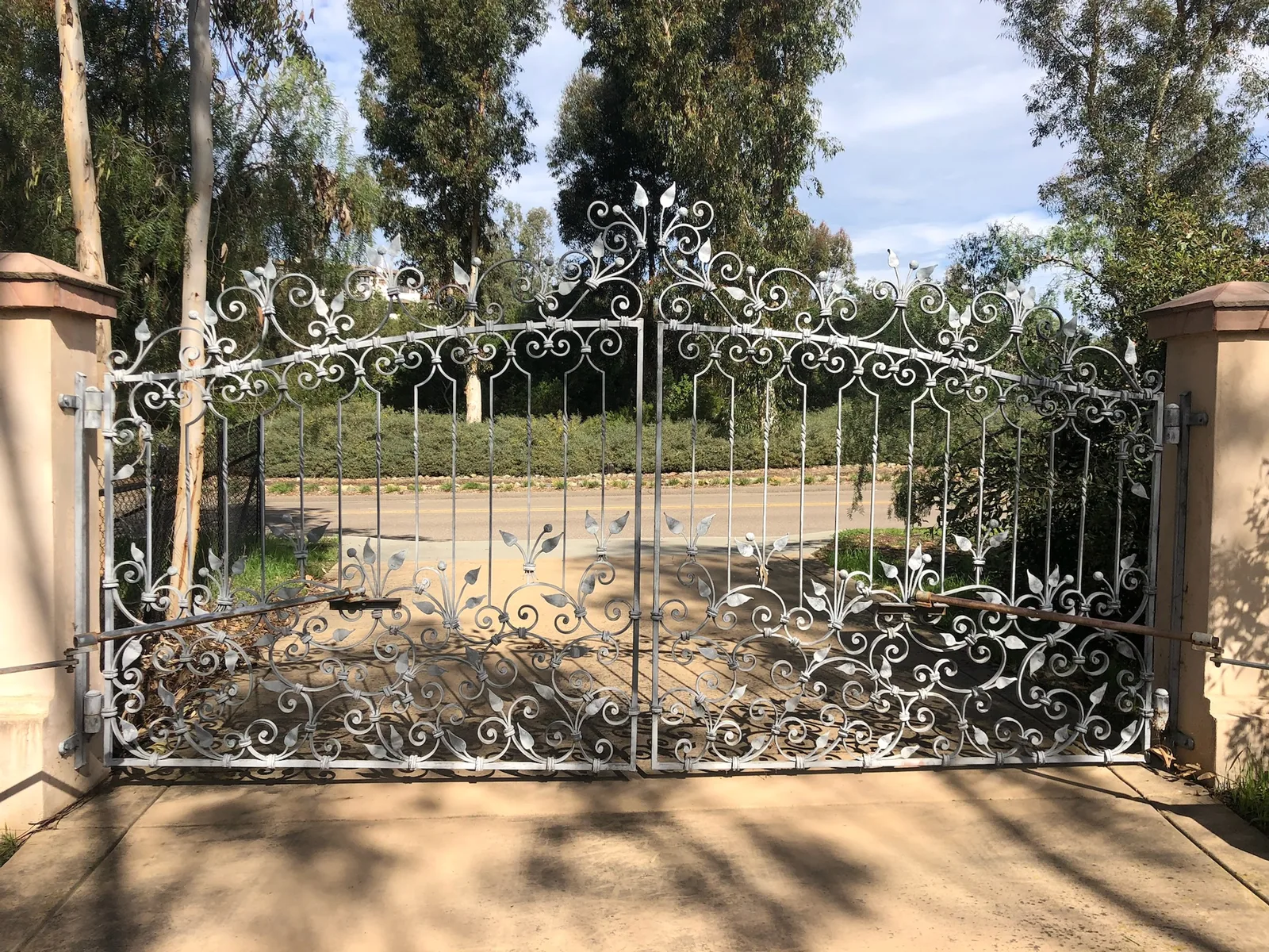 Automatic sliding gate installation by Castle in San Diego